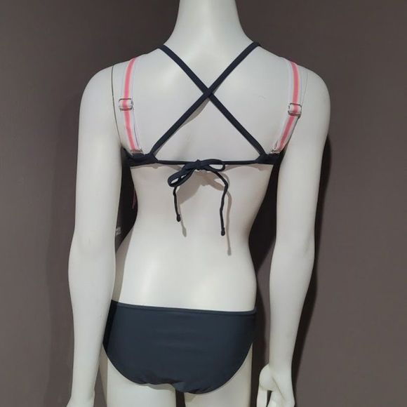 Xhilaration Sport Elastic Bralette Bikini Set - Picture 5 of 9